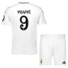 Officiële Voetbalshirt + Korte Broek Real Madrid Mbappé 9 Thuis 2024-25 - Kids